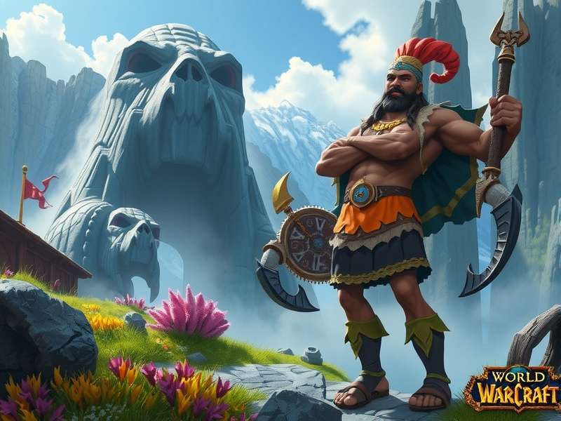 World of Warcraft Lore Timeline showing major events from Titans to Dragonflight