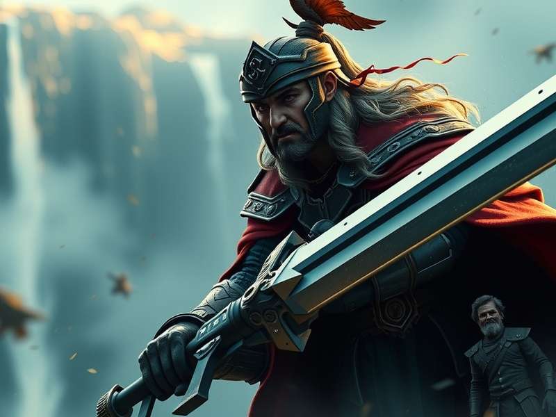 Official Warcraft Movie Poster featuring Lothar and Durotan