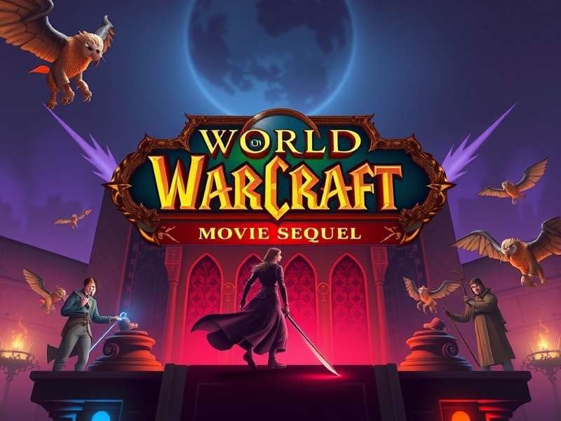 Concept art for World of Warcraft movie sequel showing epic battle scenes
