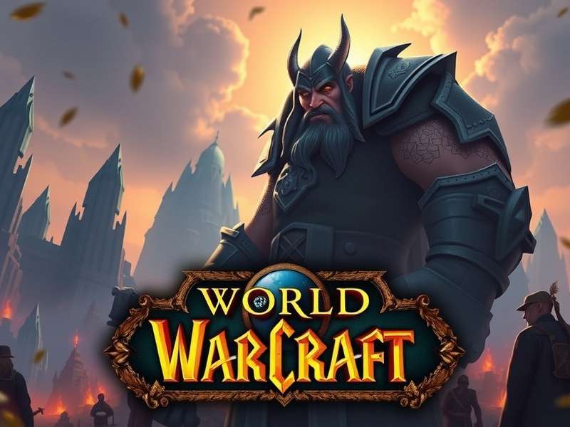 Warcraft movie scene showing Orcs and humans in battle