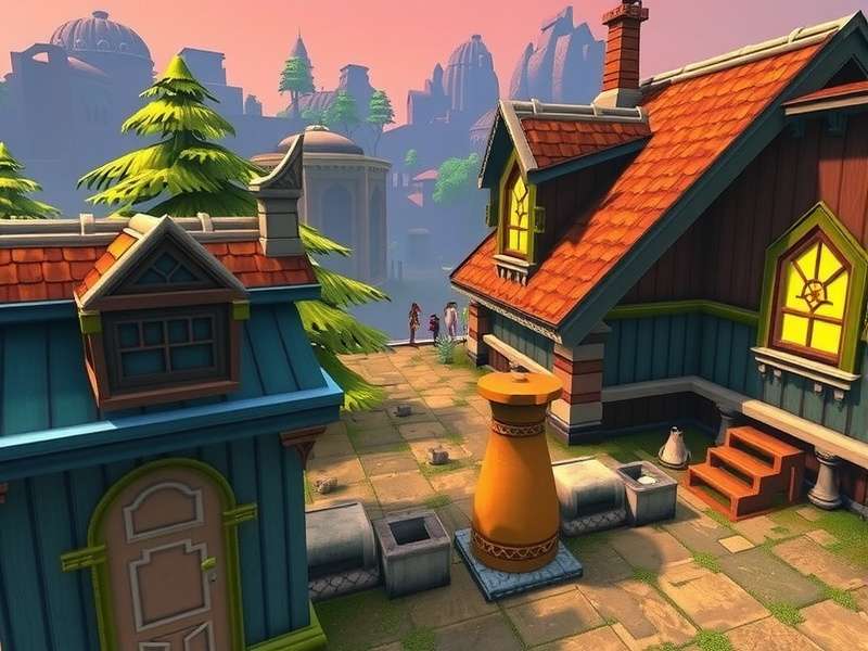 Preview of a customizable WoW player house in a forest setting