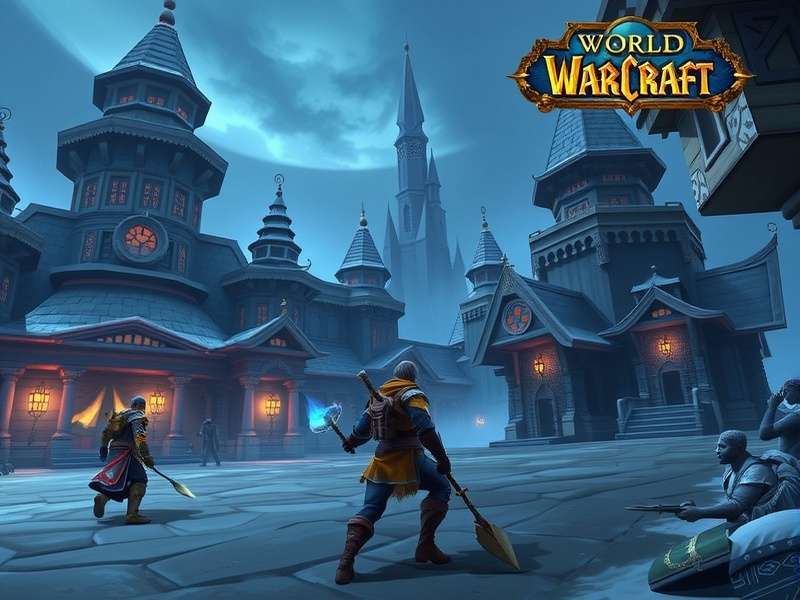 World of Warcraft download screen on Battle.net client