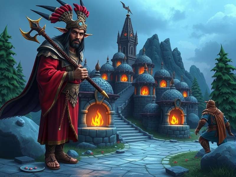 World of Warcraft Classic Server Architecture Diagram