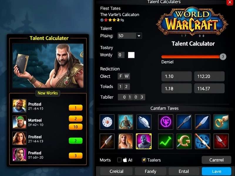 Detailed view of the Classic WoW Mage Frost talent tree with key talents highlighted
