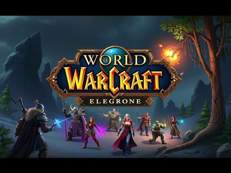 World of Warcraft gameplay on Windows 10 with Alliance and Horde characters