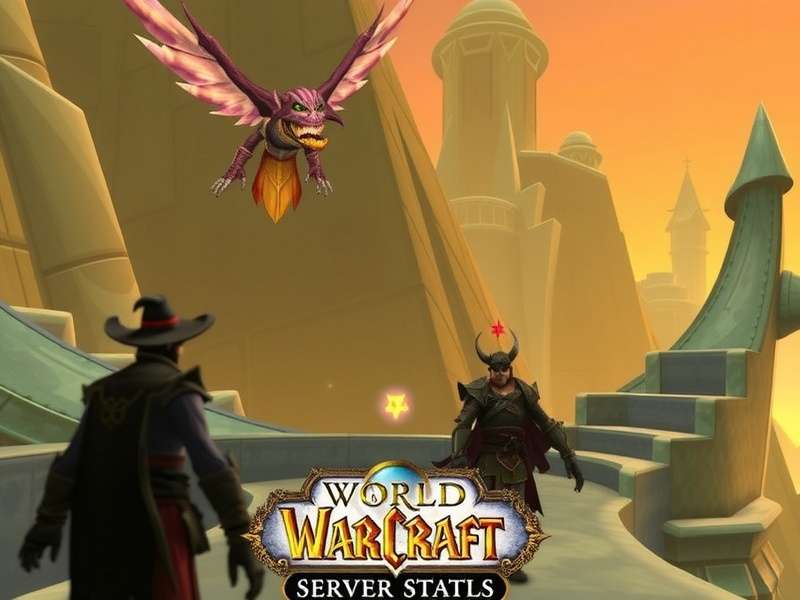 Diagram of World of Warcraft server clusters and data center connections