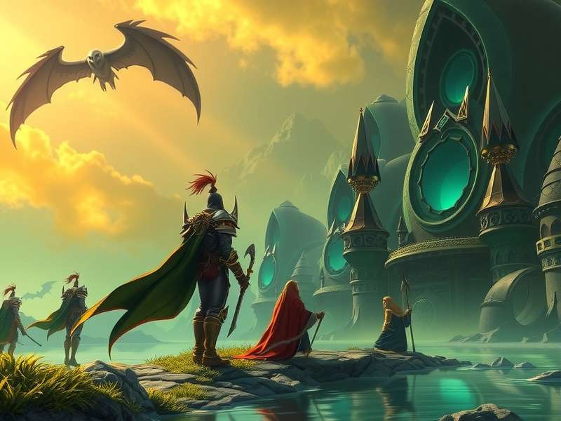 Evolution of World of Warcraft game visuals from Classic to Dragonflight