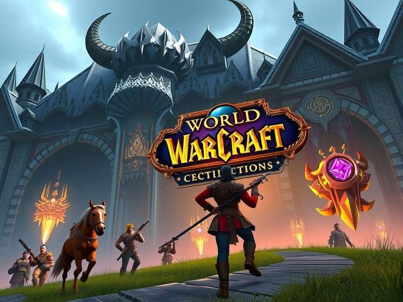 World of Warcraft movie fight scene showing orcs and humans battling