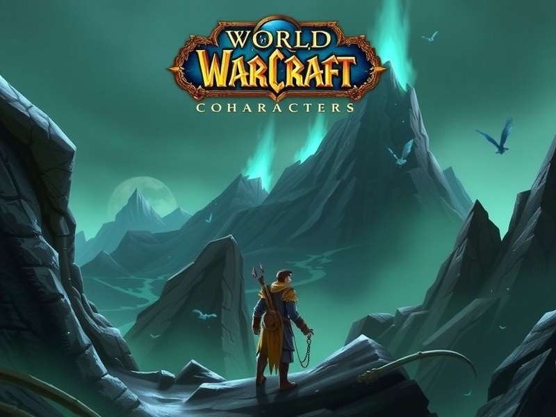 Collage of iconic World of Warcraft characters including Arthas, Sylvanas, and Illidan