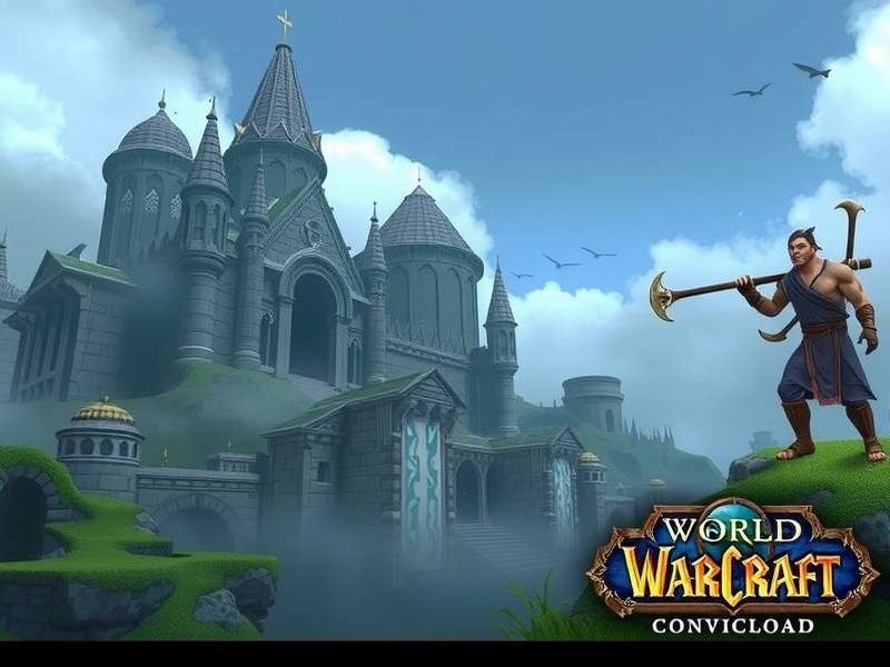 World of Warcraft Dragonflight expansion key art featuring dragons and a vast landscape