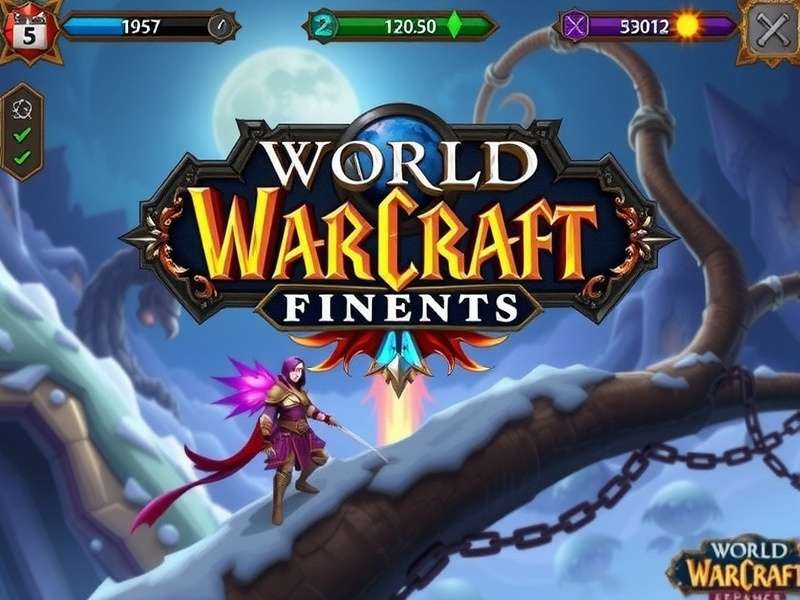 A majestic view of Stormwind City in World of Warcraft, showcasing free players exploring