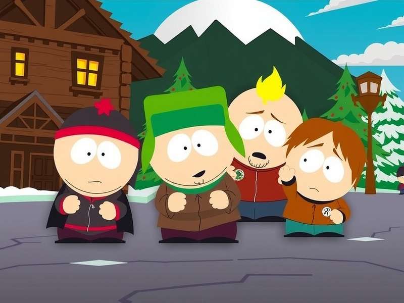 South Park characters playing World of Warcraft in the iconic episode