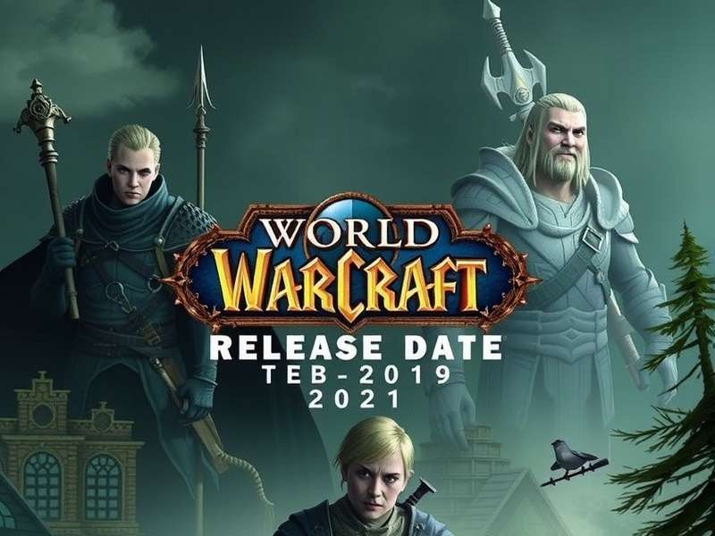 World of Warcraft expansion timeline graphic