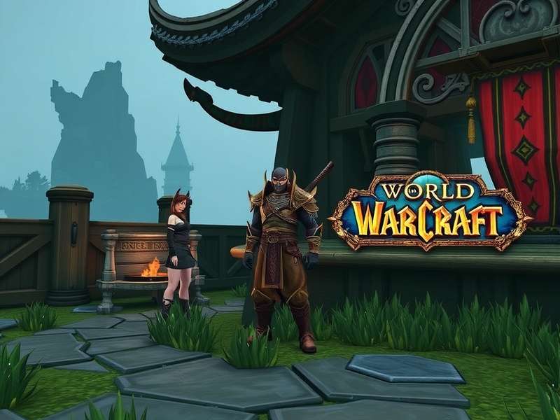 Ben Foster as Medivh the Guardian casting a spell