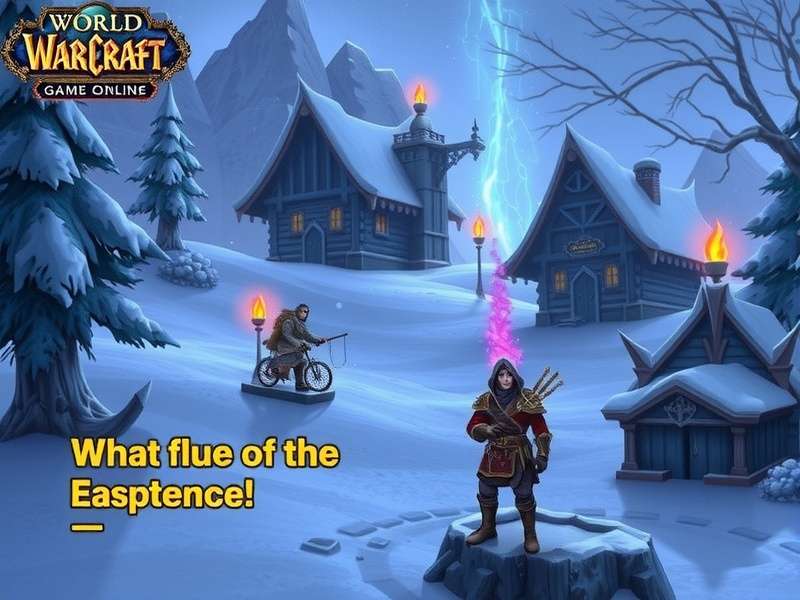 World of Warcraft global player distribution heat map