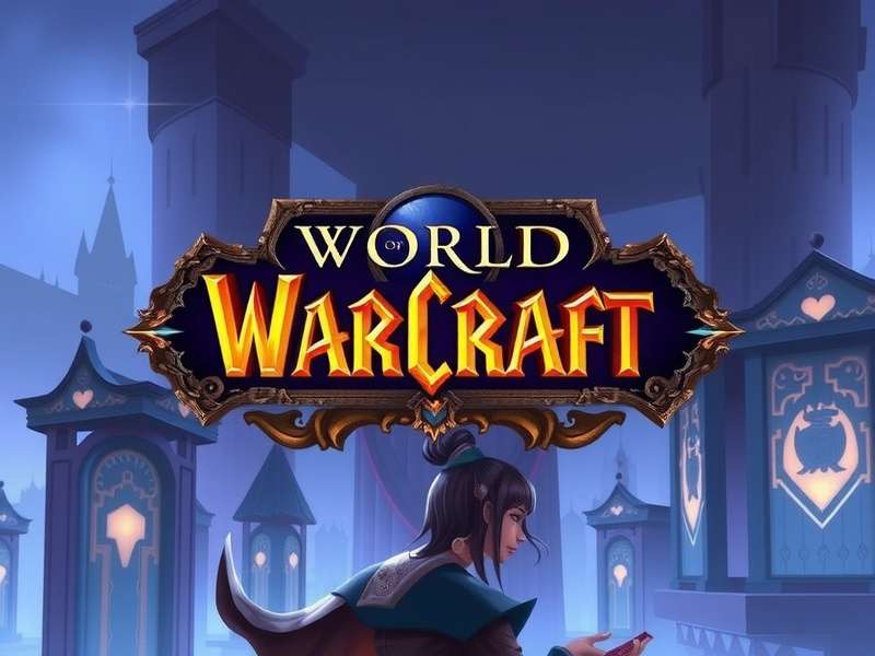 Epic World of Warcraft battle scene with Alliance and Horde characters