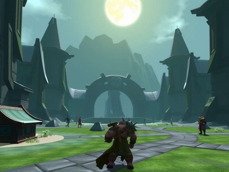 Epic World of Warcraft battle scene with characters and dragons