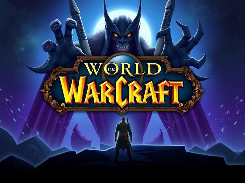 World of Warcraft Midnight expansion key art showing dark, void-tinged landscapes and ethereal characters