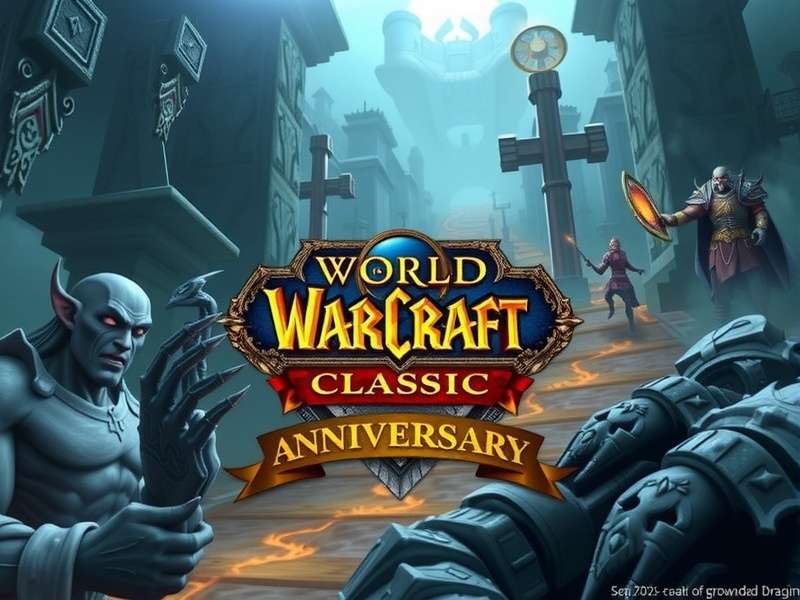 World of Warcraft Classic 20th Anniversary celebration raid in Molten Core