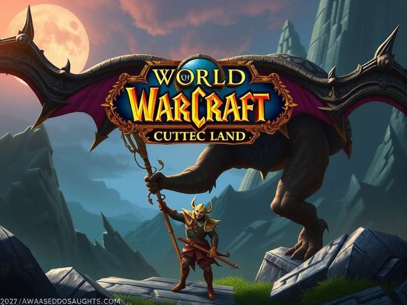 Epic battle scene from World of Warcraft in European servers