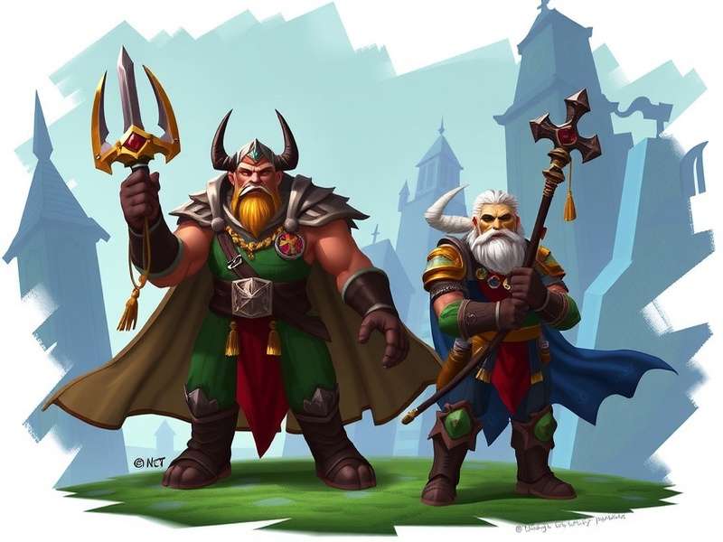 The War Within Key Art featuring Anduin, Thrall, and Alleria overlooking the Nerubian kingdom