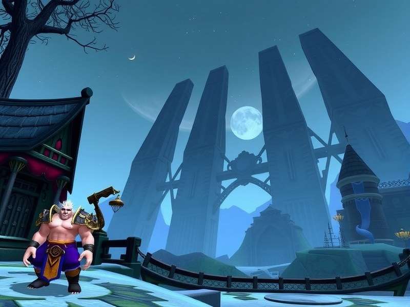 A majestic view of Stormwind City in World of Warcraft, representing the Alliance stronghold in European realms