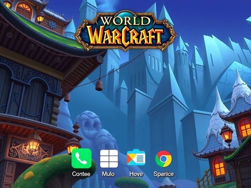 World of Warcraft character selection screen showing multiple races and classes