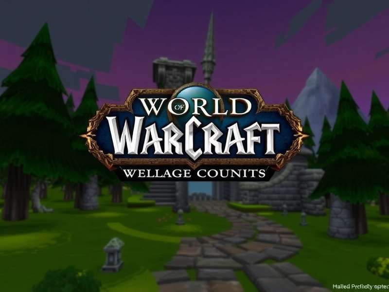 World of Warcraft gameplay screenshot showing characters in Azeroth