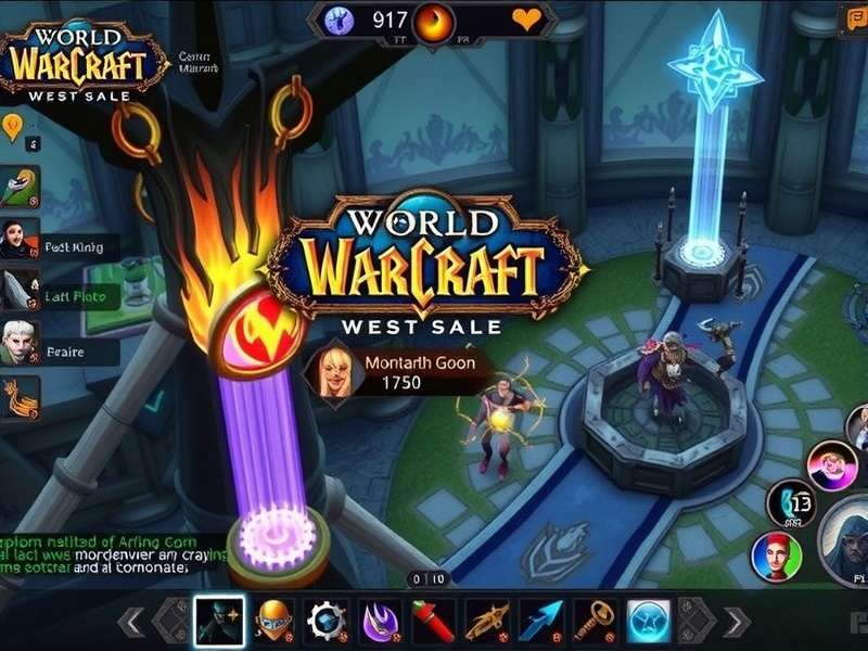 Wowspiele World of Warcraft Banner showing Indian players in Azeroth