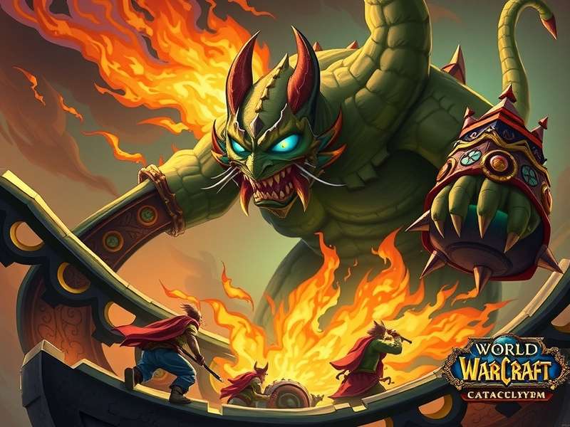 Underwater zone Vashj'ir with coral reefs and sunken ruins