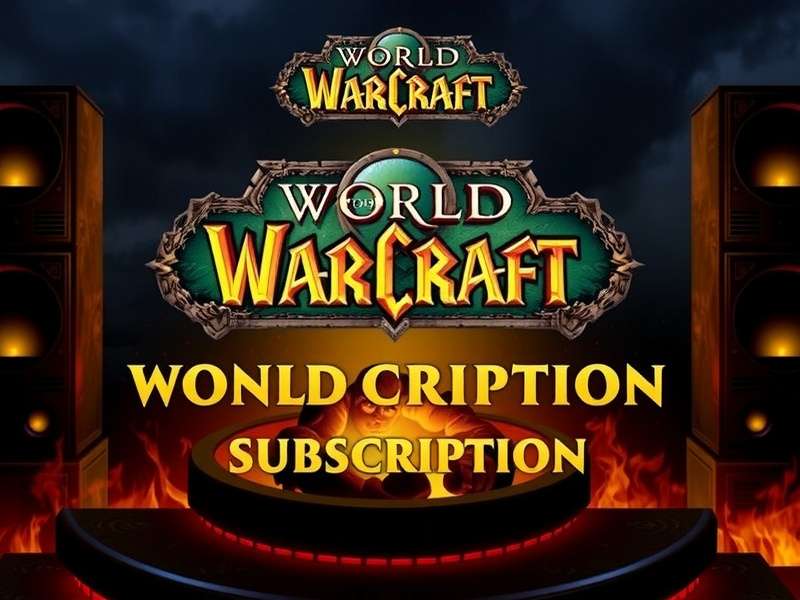 World of Warcraft subscription overview showing game characters and pricing plans