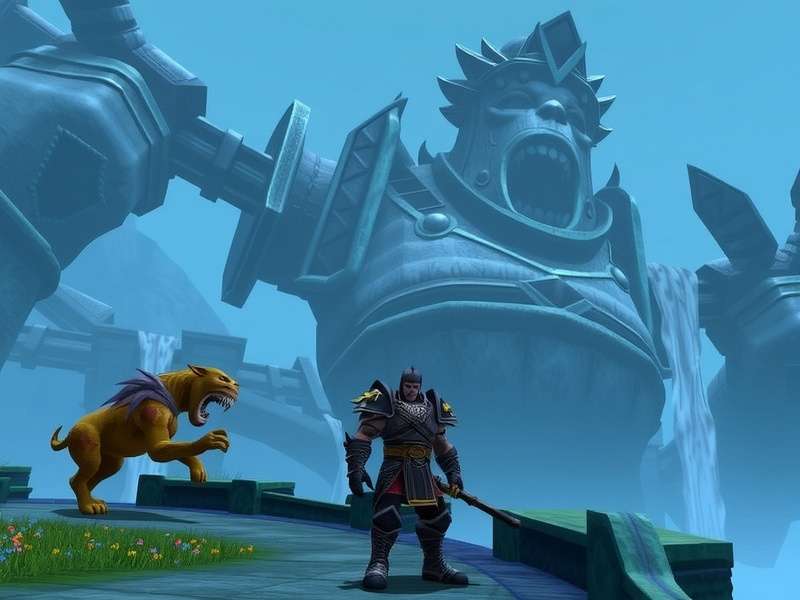 World of Warcraft gameplay screenshot featuring epic raid battle in the heart of Azeroth