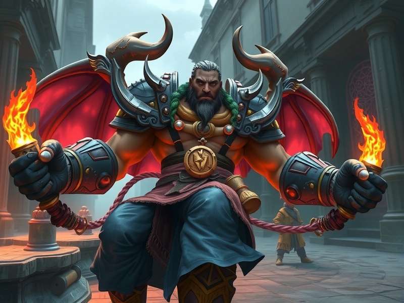 World of Warcraft epic landscape featuring the Warcraft logo and iconic fantasy scenery