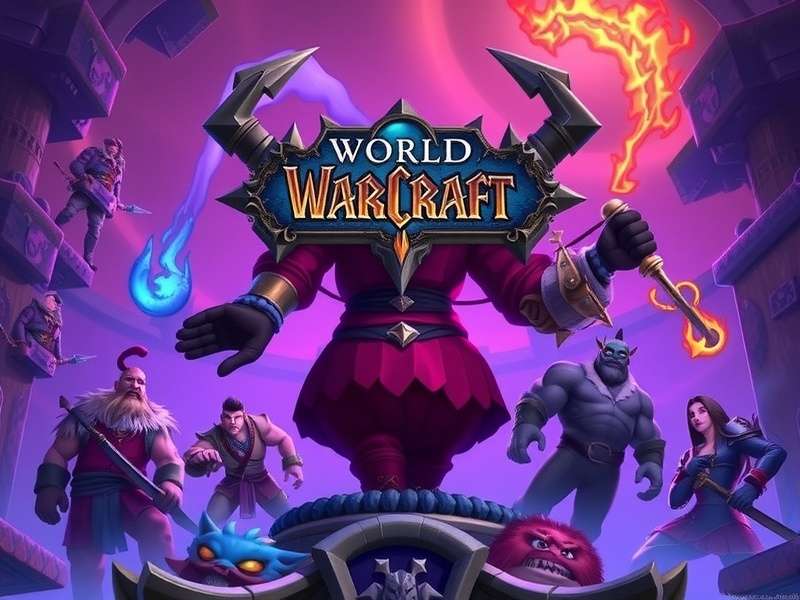 World of Warcraft gaming setup