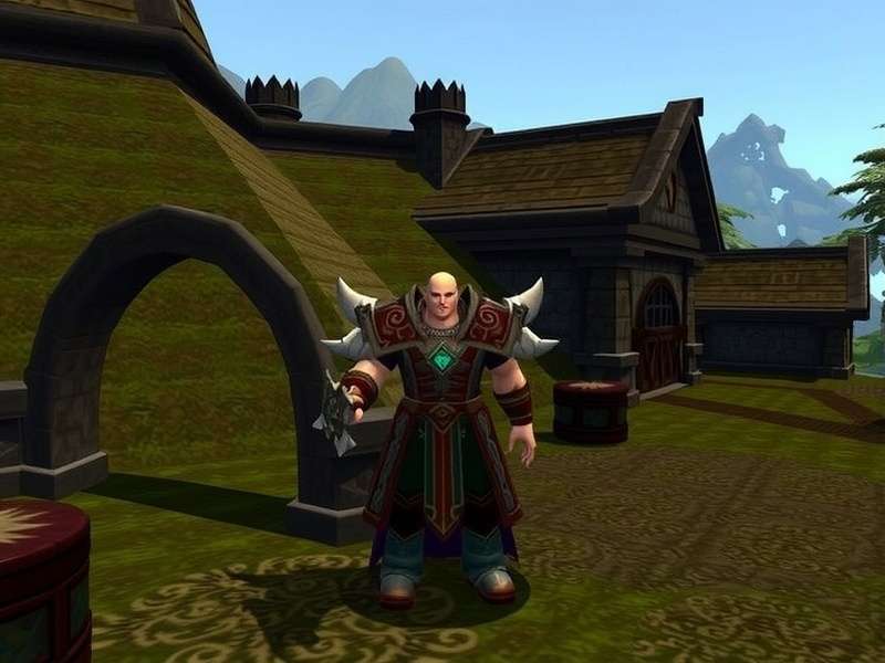 World of Warcraft character armory interface showing gear, stats and achievements
